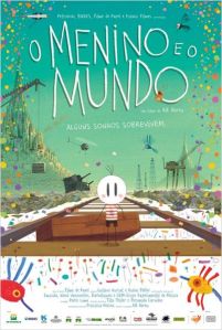 o menino e o mundo poster